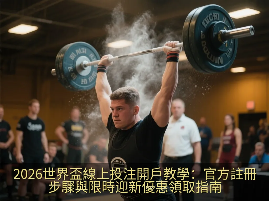 2026世界盃線上投注開戶教學：官方註冊步驟與限時迎新優惠領取指南